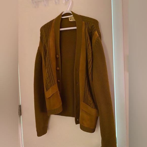 vintage made in italy cardigan with buttons & pockets - Picture 1 of 6